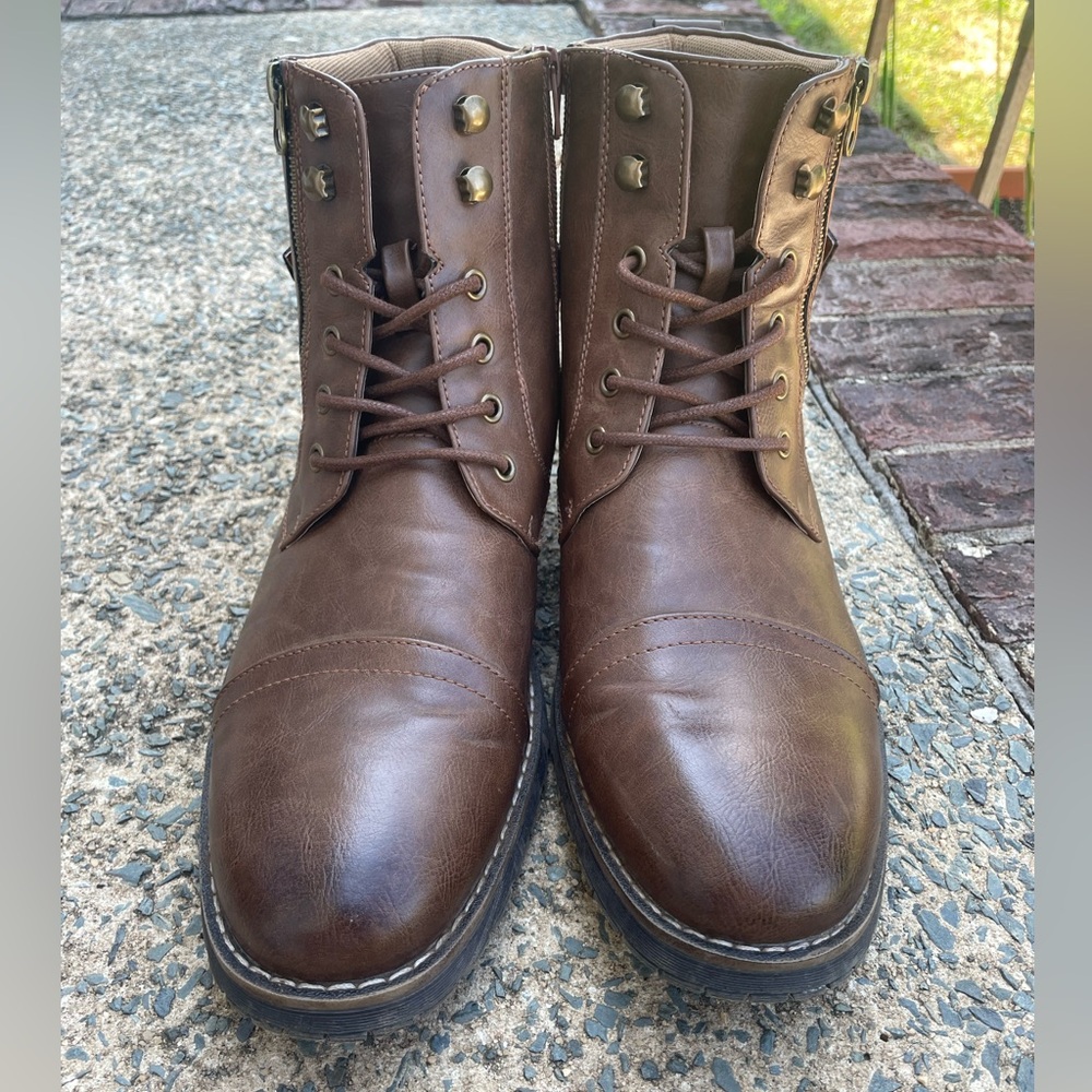 Men’s Vostey Motorcycle Boots - Picture 2 of 10